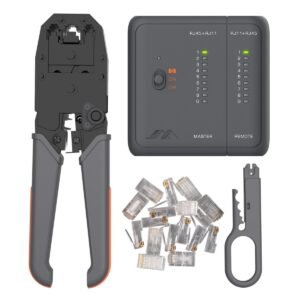 Zaciskarka + Tester kabli 5w1